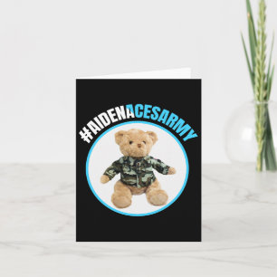 Tarjeta Aidenacesarmy lucha contra la leucemia cancerosa A
