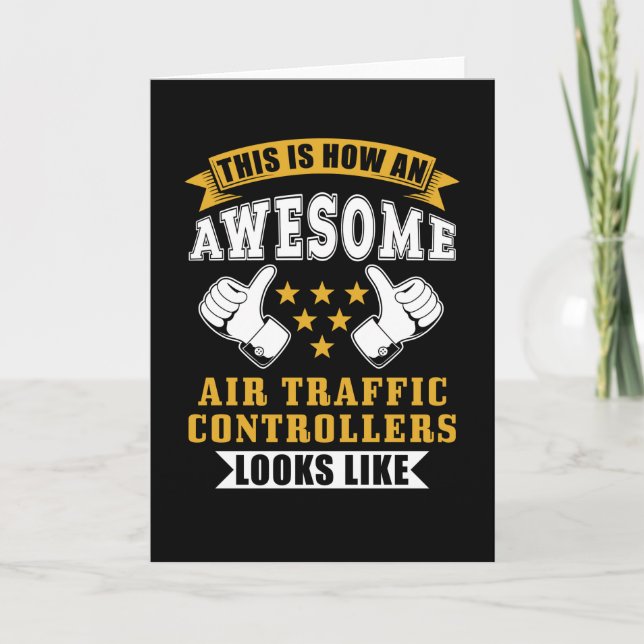 Tarjeta Air Traffic Controller Gift (Anverso)