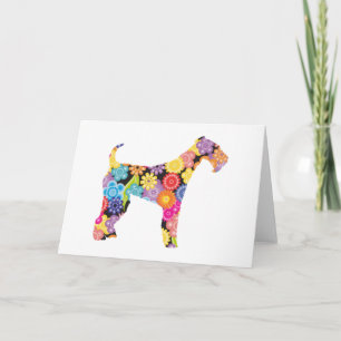 Tarjeta Airedale Terrier