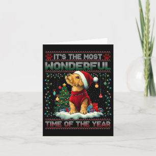 Tarjeta Airedale Terrier Decoraciones de árbol de Navidad 