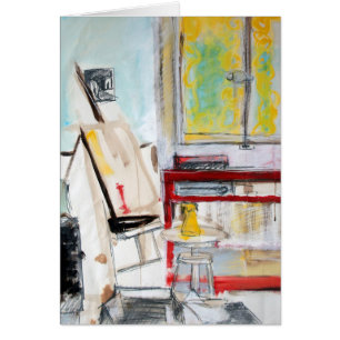 Tarjeta Aix-en-Provence 1982 de Student Art Studio