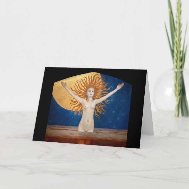 Tarjeta Akseli Gallen-Kallela - Ad Astra (Anverso)