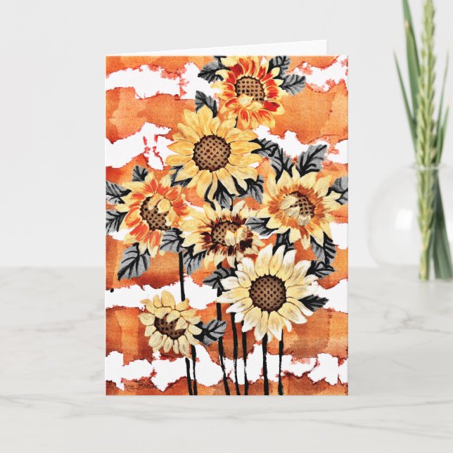 Tarjeta Al borde del verano 2 (Anverso)