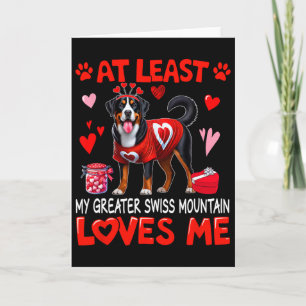 Tarjeta Al Menos el Gran Suizo Amante de la Montaña Valent