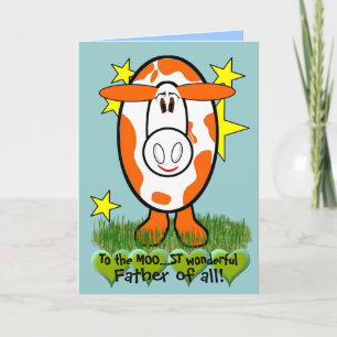 Tarjeta Al Moo... ¡es el maravilloso Padre de todos!