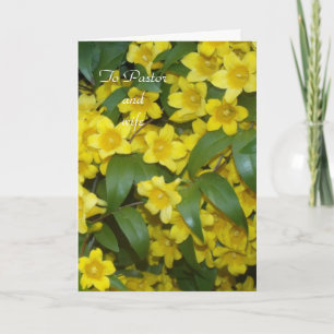 Tarjeta Al Pastor y a la Esposa