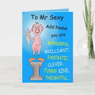 Tarjeta Al Sr. Sexy