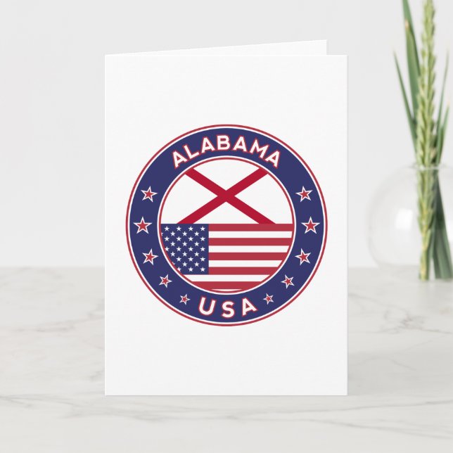 Tarjeta Alabama (Anverso)