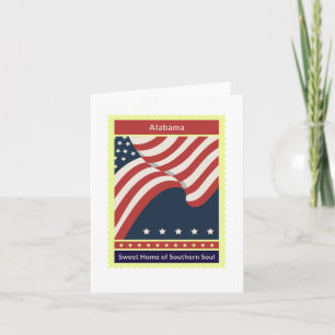 Tarjeta Alabama - Dulce Hogar Del Sur