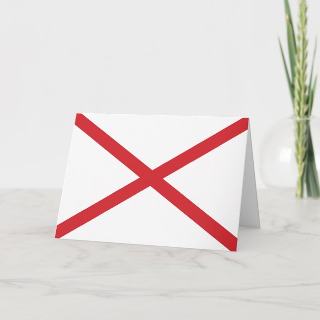 Tarjeta Alabama Flag gcnt (Anverso)