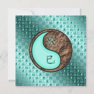 Tarjeta Alarío y serpiente de la Tierra