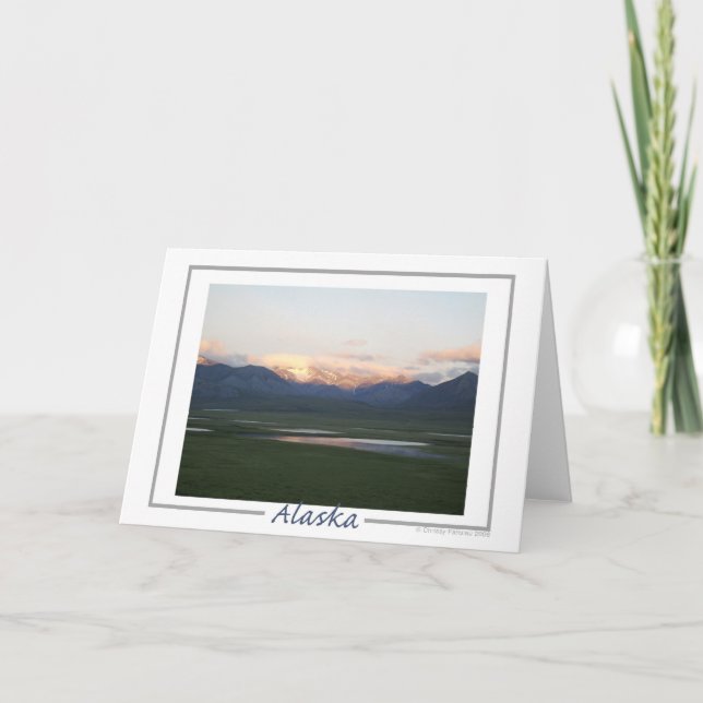 Tarjeta Alaska septentrional (Anverso)