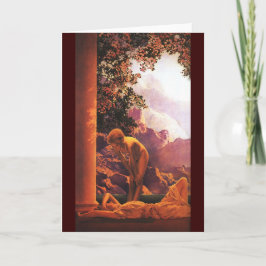 Tarjeta Alba, Maxfield Parrish