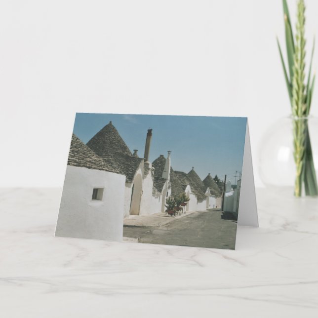 Tarjeta Alborobello (Anverso)