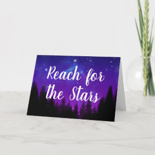 Tarjeta Alcance para la galaxia de las estrellas Motivació