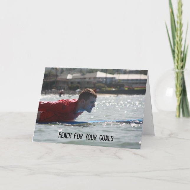 Tarjeta Alcance para sus metas de motivación (Anverso)