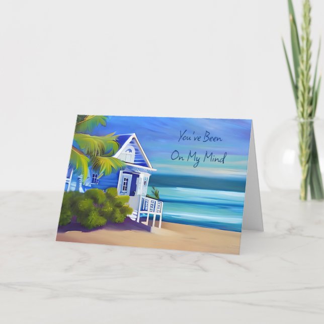 Tarjeta Alcanzemos pronto | Has estado en mi mente (Anverso)