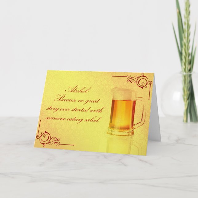 Tarjeta Alcohol (Anverso)