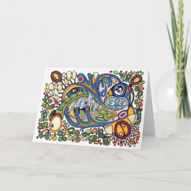 Tarjeta Alcohol del Shaman: El susurro de las voces del (Anverso)