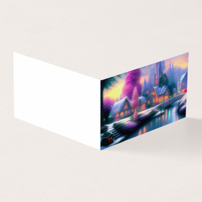 Tarjeta Aldea de los Navidades mágicos (Exterior)