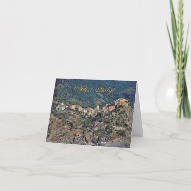 Tarjeta "Aldea Hillside italiana" (Anverso)