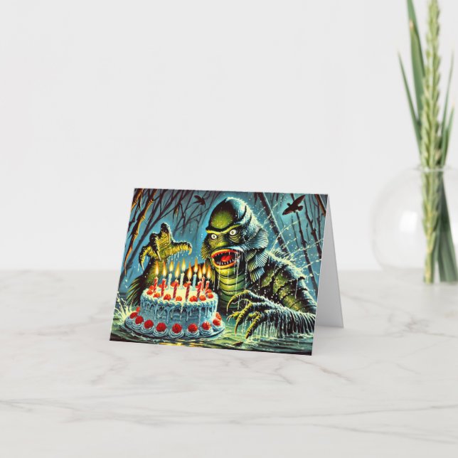 Tarjeta Alegre cumpleaños (Anverso)