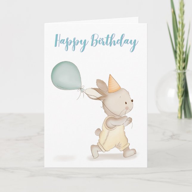 Tarjeta Alegría de cumpleaños (Anverso)