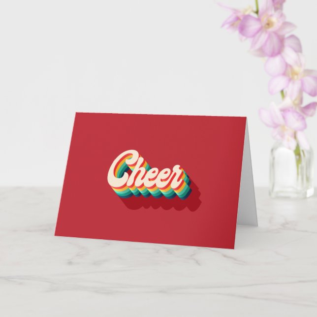 Tarjeta Alegría de fiesta (Orquídea)