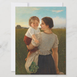 Tarjeta Alegría de la madre (madre amorosa y hija)