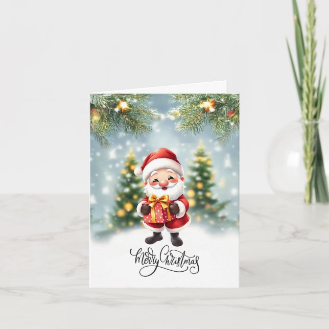 Tarjeta Alegría de los Navidades de difusión (Anverso)