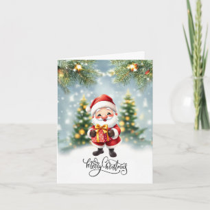 Tarjeta Alegría de los Navidades de difusión