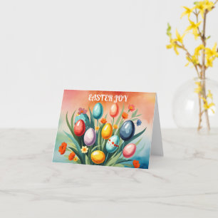 Tarjeta Alegría de Pascua, Primavera