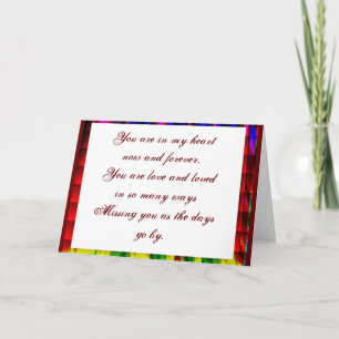 Tarjeta Alegría del amor_