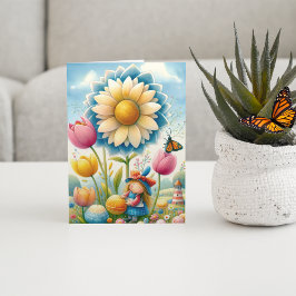 Tarjeta Alegría del girasol