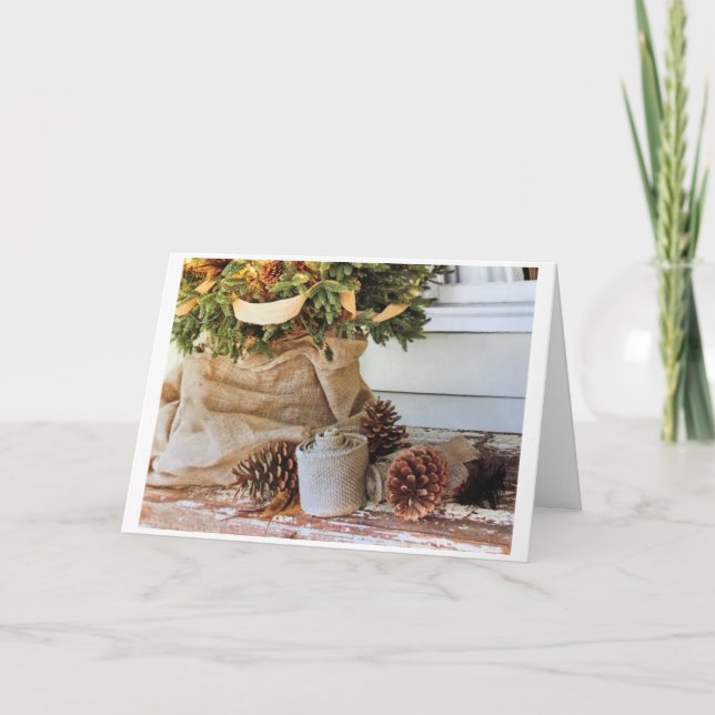 TARJETA *ALEGRÍA Y FELICIDAD ESTA TEMPORADA DE VACACIONES  (Anverso)