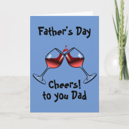 Tarjeta Alegrías y el día de padre del vino