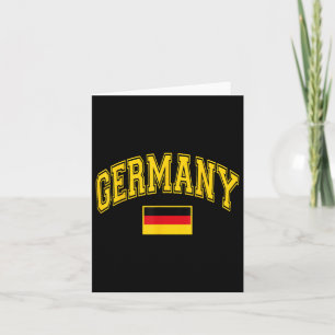 Tarjeta Alemania Deutschland German Flag Graphic