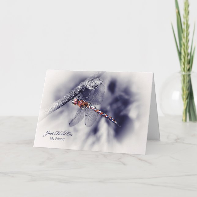 Tarjeta Alentamiento Para El Frito, Sólo Espera A La Drago (Anverso)