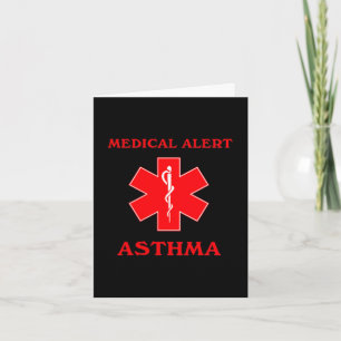 Tarjeta Alerta médica asma