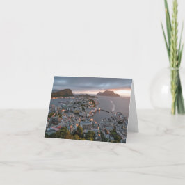Tarjeta Alesund Noruega