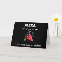 Alexa, salta mi cumpleaños este año personalizado