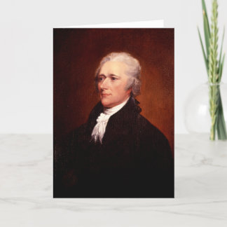 Tarjeta Alexander Hamilton