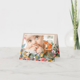 Tarjeta Alexandra de agradecimiento por foto dobla