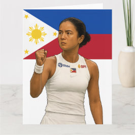 Tarjeta Alexandra Eala - Campeón de Guadalajara 2025