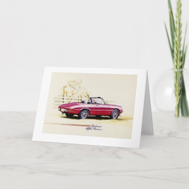 Tarjeta Alfa Romeo (Anverso)