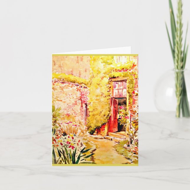 Tarjeta Alfarero 2 de Ilustracion-Beatrix del (Anverso)