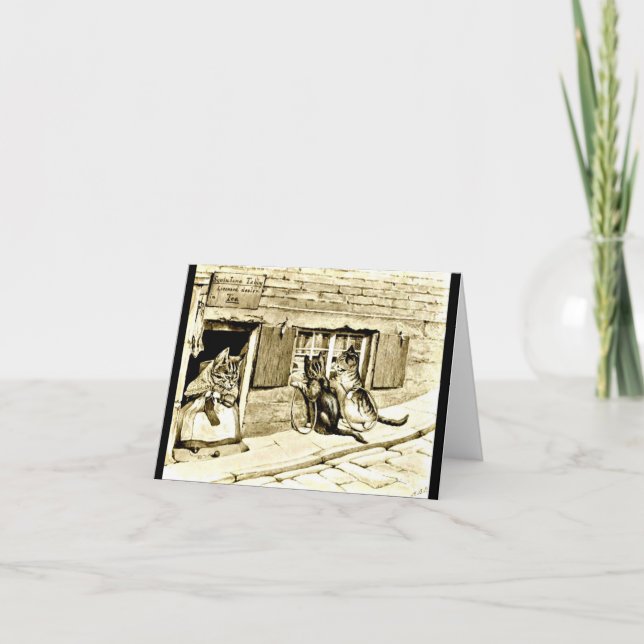 Tarjeta Alfarero 7 de Arte-Beatrix de los Notecard-Niños (Anverso)