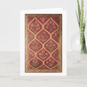 Tarjeta Alfombra persa o turca, siglos XVI/XVII (lana)