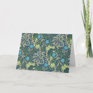 Tarjeta Algas marinas, William Morris