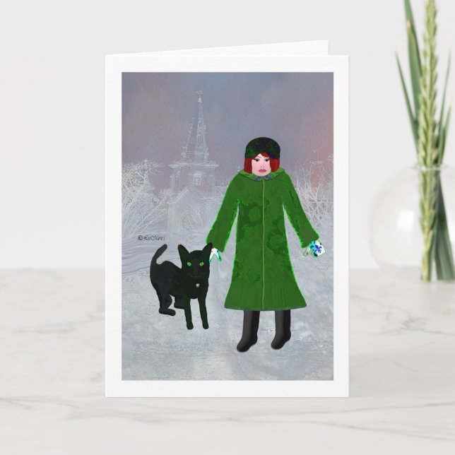 Tarjeta Alguien te ama el Ca de Diseño Creativo de Lee Mar (Anverso)